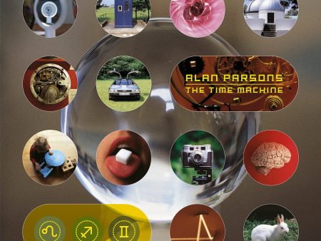 Alan Parsons Time Machine Includes Booklet Limited Edition of 1,500 Copies Pressed on 180 Gram Audiophile Translucent Blue Colored Vinyl 2 LP Set on Sale