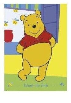 WINNIE THE POOH ~ SOLO STAND 25x36 POSTER Movie Walt Disney NEW ROLLED! Fashion