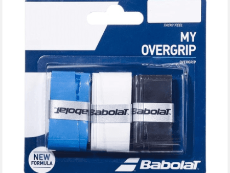 Babolat Overgrips Zwart Blauw Wit (3 stuks) For Discount