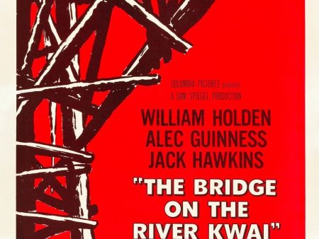 The Bridge On The River Kwai ~ 27x40 Reprint Poster on Sale