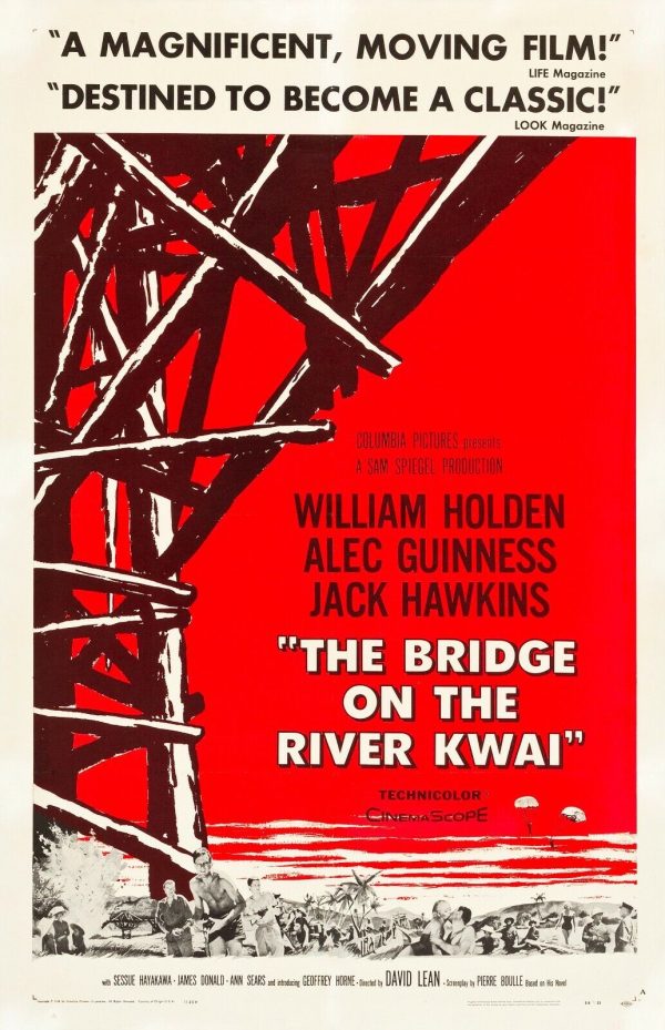 The Bridge On The River Kwai ~ 27x40 Reprint Poster on Sale