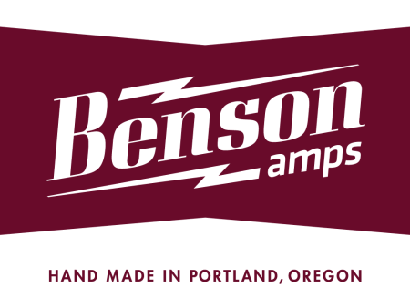 Benson Monarch Reverb Plus White Tolex Oxblood Grille PRE-ORDER Sale