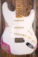 Fender Custom Shop Limited Edition Mischief Maker - Heavy Relic - Super Faded Aged Sonic Blue Over Pink Paisley For Cheap