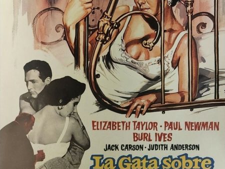 Cat on a Hot Tin Roof-27x40 SINGLE SIDED REPRINT MOVIE POSTER For Cheap