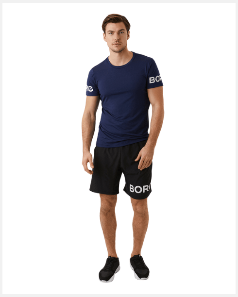 Björn Borg T-shirt Dark Blue Online now