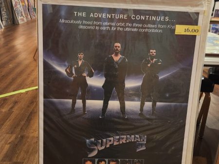 Superman 2 (1980) - One Sheet - 27x40 Reproduction Cheap