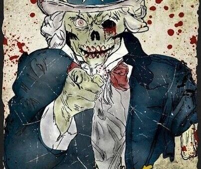 ZOMBIE POSTER ~ UNCLE SAM EAT YOU 24x36 Zombies I Want Online Sale