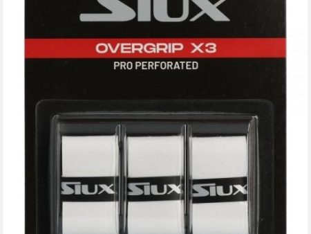 Siux Pro Overgrips White Perforated For Sale