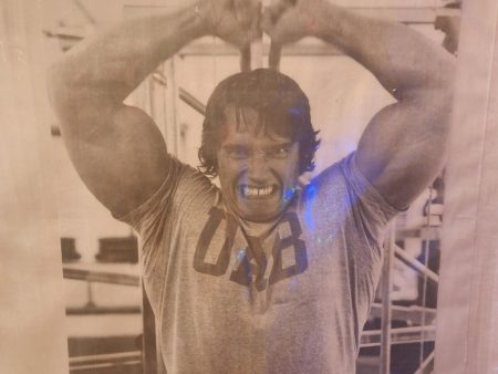 Arnold Schwarzenegger At Golds Gym - 16x20 Poster Supply