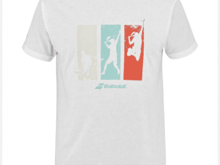 Babolat T-Shirt Padel Cotton White Online Sale