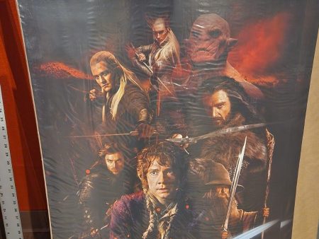 The Hobbit - Desolation of Smaug - Fire Montage - 24x36 Poster Online Hot Sale