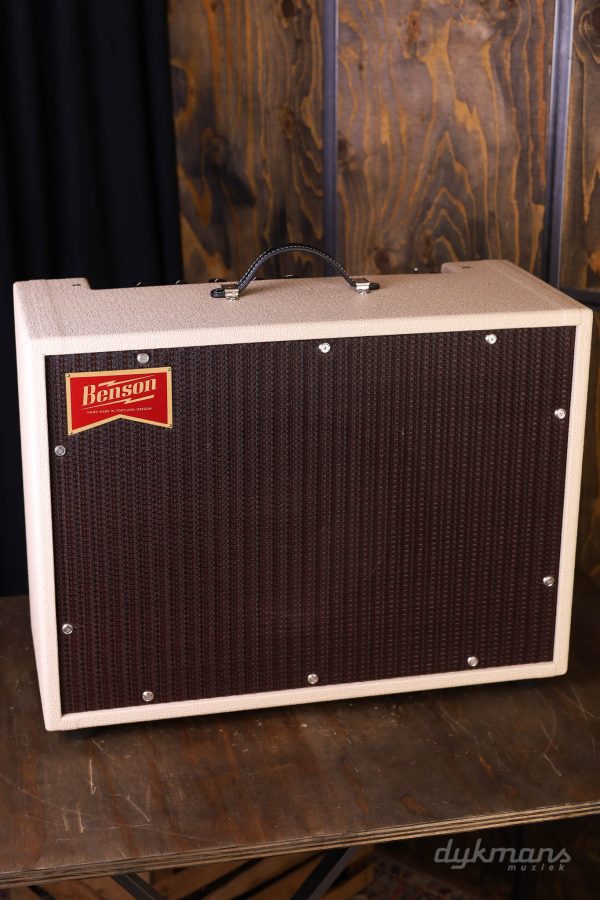 Benson Monarch Reverb Plus Blonde Tolex Purple Grille Cheap