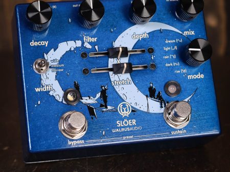 Walrus Audio SLÖER Reverb Blue For Sale