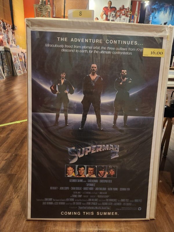 Superman 2 (1980) - One Sheet - 27x40 Reproduction Cheap