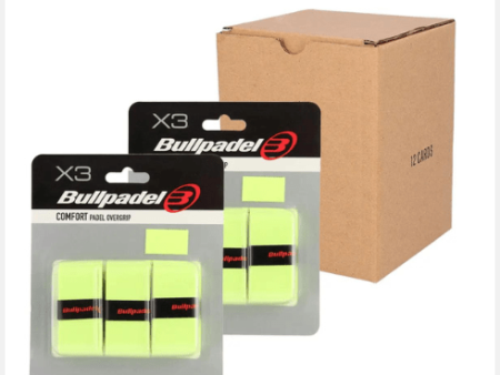 Bullpadel Overgrips Neon Yellow (12 X 3 Stuks) Online Hot Sale