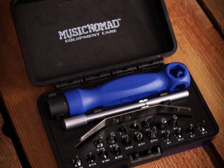 Music Nomad Premium Guitar Tech Screwdriver and Wrench Set  Hot on Sale