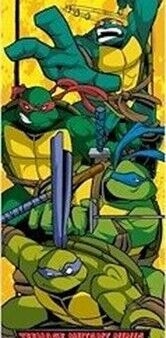 TEENAGE MUTANT NINJA TURTLES ~ GIVE EM SHELL ~ 12x36 SLIM SIZE POSTER ~ TMNT For Cheap