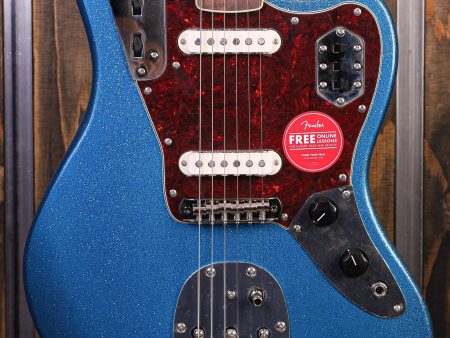 Squier FSR Classic Vibe 70s Jaguar Blue Sparkle Fashion