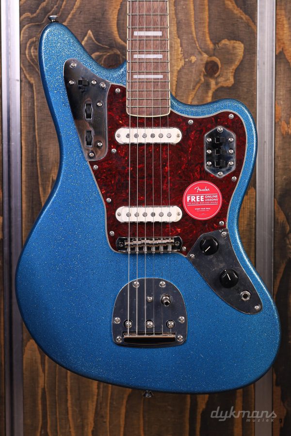 Squier FSR Classic Vibe 70s Jaguar Blue Sparkle Fashion