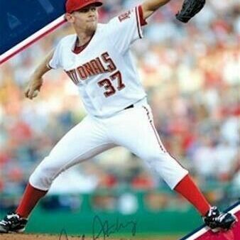 STEPHEN STRASBURG ~ WINDUP 22x34 POSTER Washington Nationals MLB Baseball Cheap