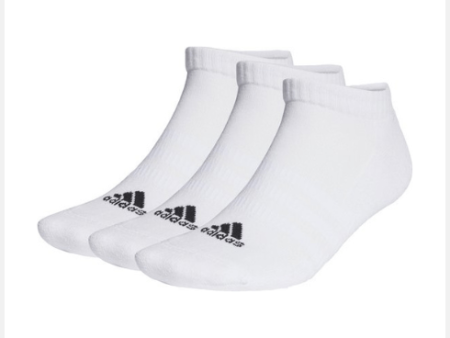 Adidas Korte Socks White (3 Paar) For Discount