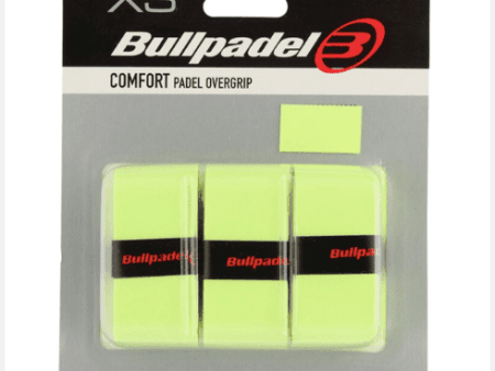 Bullpadel Overgrip Neon Yellow (3 stuks) Online Hot Sale