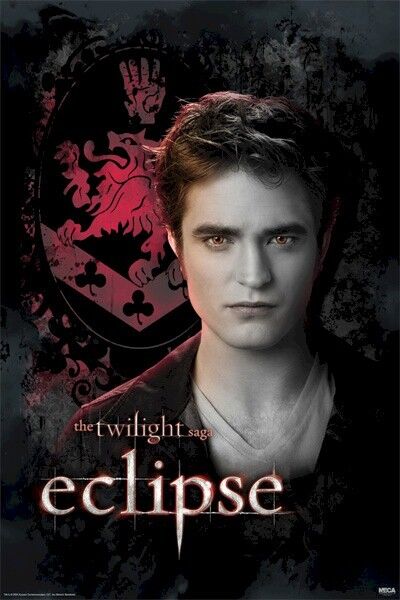 TWILIGHT ECLIPSE ~ EDWARD CREST ~ MOVIE POSTER Saga Online Sale