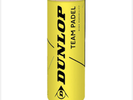 Dunlop Team Padel Balls Fashion