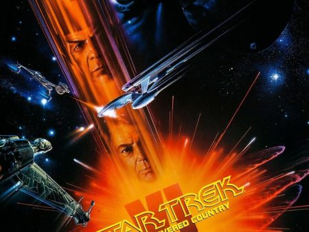 Star TrekVI:The Undiscovered Country Reg-27x40 SINGLE SIDED REPRINT MOVIE POSTER For Cheap