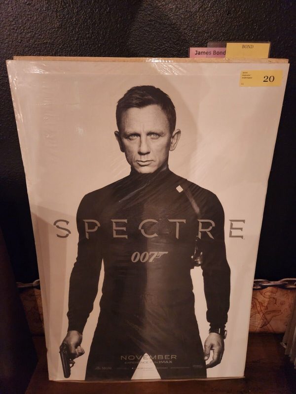 007 - Spectre - Single Sided - 27x40 Original Poster For Cheap