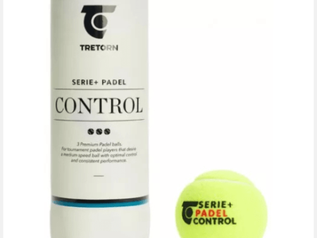 Tretorn Serie + Control Padelballen (3 Stuks) Cheap