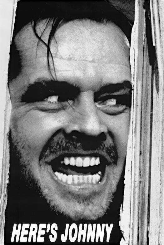 The Shining ~ Here s Johnny ~ 24x36 IN. POSTER ~ NEW ROLLED Online Hot Sale