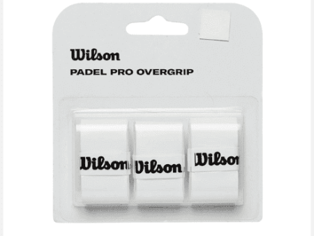 Wilson Pro Padel Overgrips White (3 Pcs) Online Sale