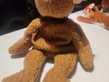 Ty Beanie Baby Curly The Bear on Sale