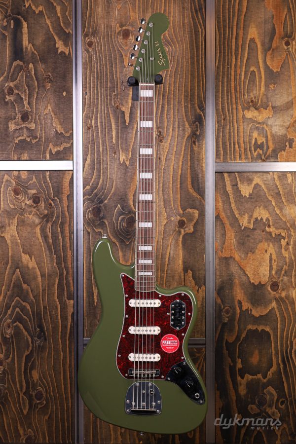 Squier Classic Vibe Bass VI Olive Hot on Sale