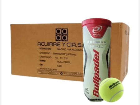 Bullpadel Premium Pro Balls Box (24 Cans) Online Hot Sale