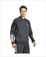 Adidas Jacket 3-Stripes Knitted Black For Sale