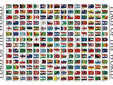 210 FLAGS OF THE WORLD 22x34 Earth Flag Countries Flag NEW ROLLED! Discount