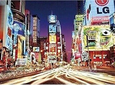 TRAVEL ~ NEW YORK CITY TIMES SQUARE LIGHTS POSTER 24x36 0237 Sale