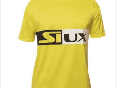 Siux Revolution Junior Padelshirt Yellow For Sale