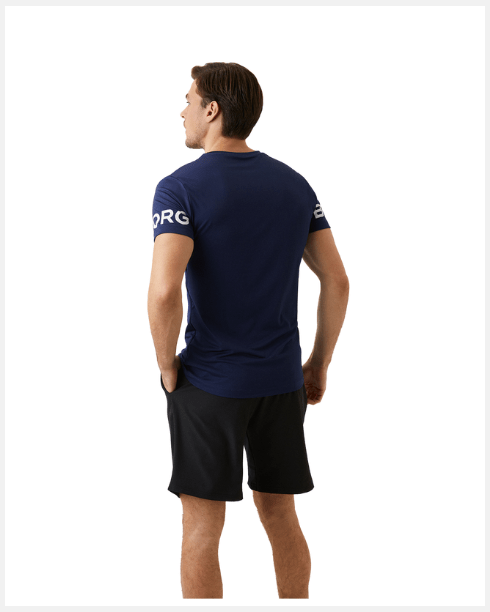 Björn Borg T-shirt Dark Blue Online now