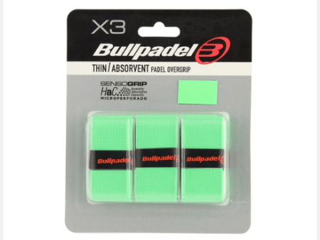 Bullpadel Overgrips Green 3 stuks Online now