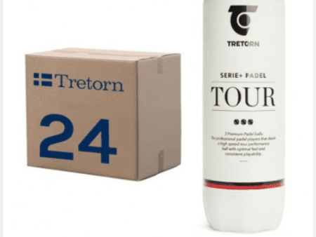 Tretorn Serie + Tour Padelballs Box (24 Cans) Fashion