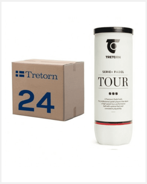 Tretorn Serie + Tour Padelballs Box (24 Cans) Fashion