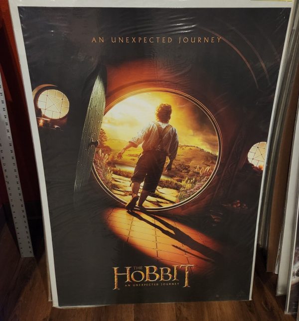 The Hobbit - An Unexpected Journey -Door Teaser  - 27x40 Reproduction Poster Online Hot Sale