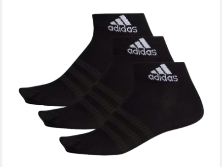 Adidas Enkel Socks Black (3 Paar) For Discount