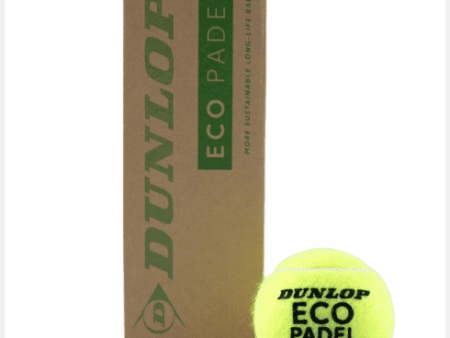 Dunlop Eco Padel Balls Fashion