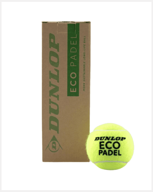 Dunlop Eco Padel Balls Fashion