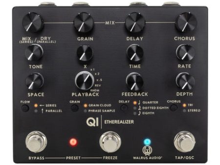 Walrus Audio Qi Etherealizer (Black) PRE-ORDER For Cheap