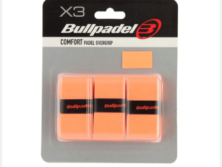 Bullpadel Overgrips Orange 3 stuks Discount